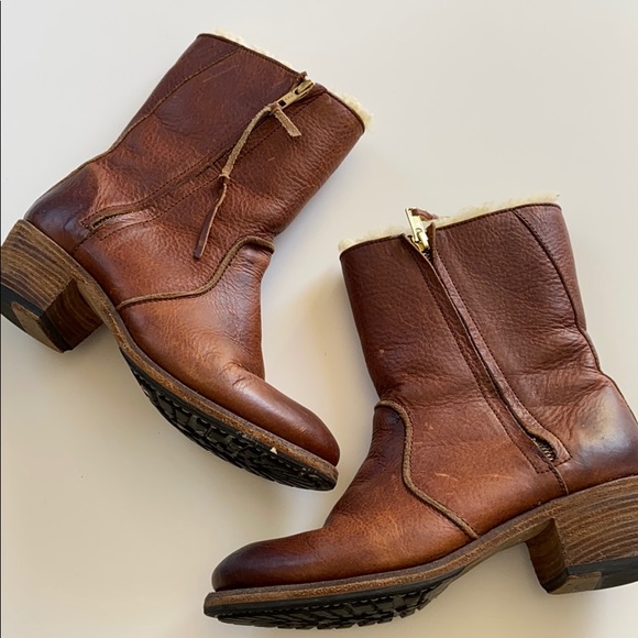 blackstone shearling lined boots